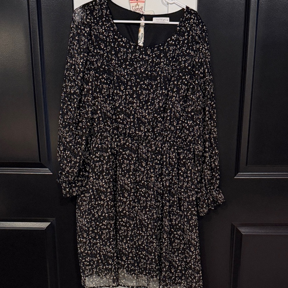 Kaileigh Elegant Black Dress